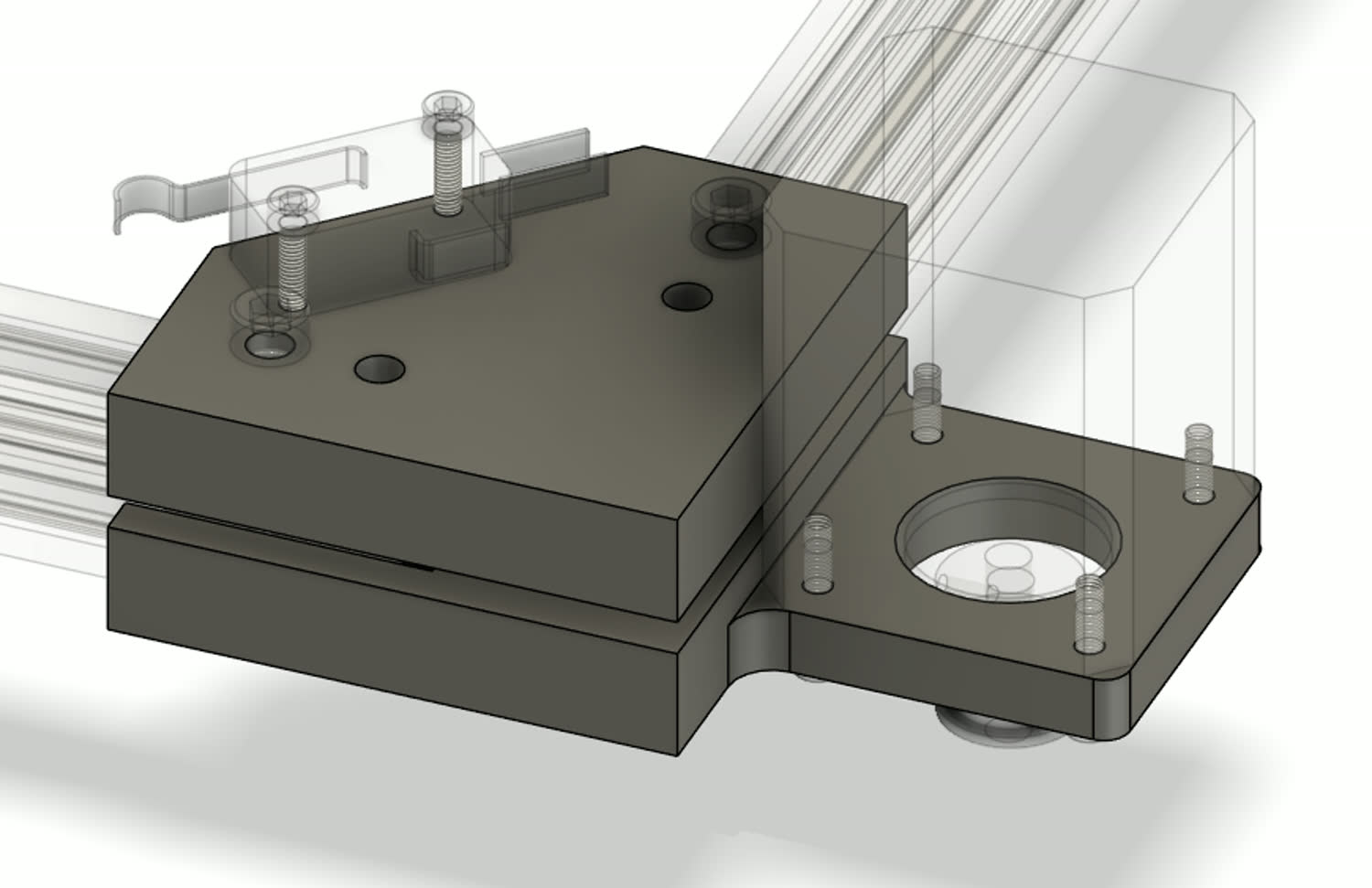 Motor Mount With Holes